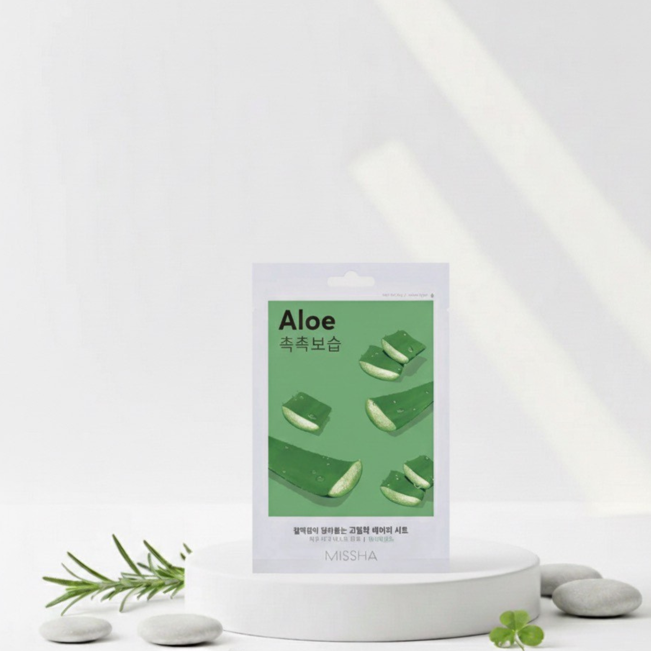 Máscara facial de folha calmante Airy Fit Sheet Mask Aloe