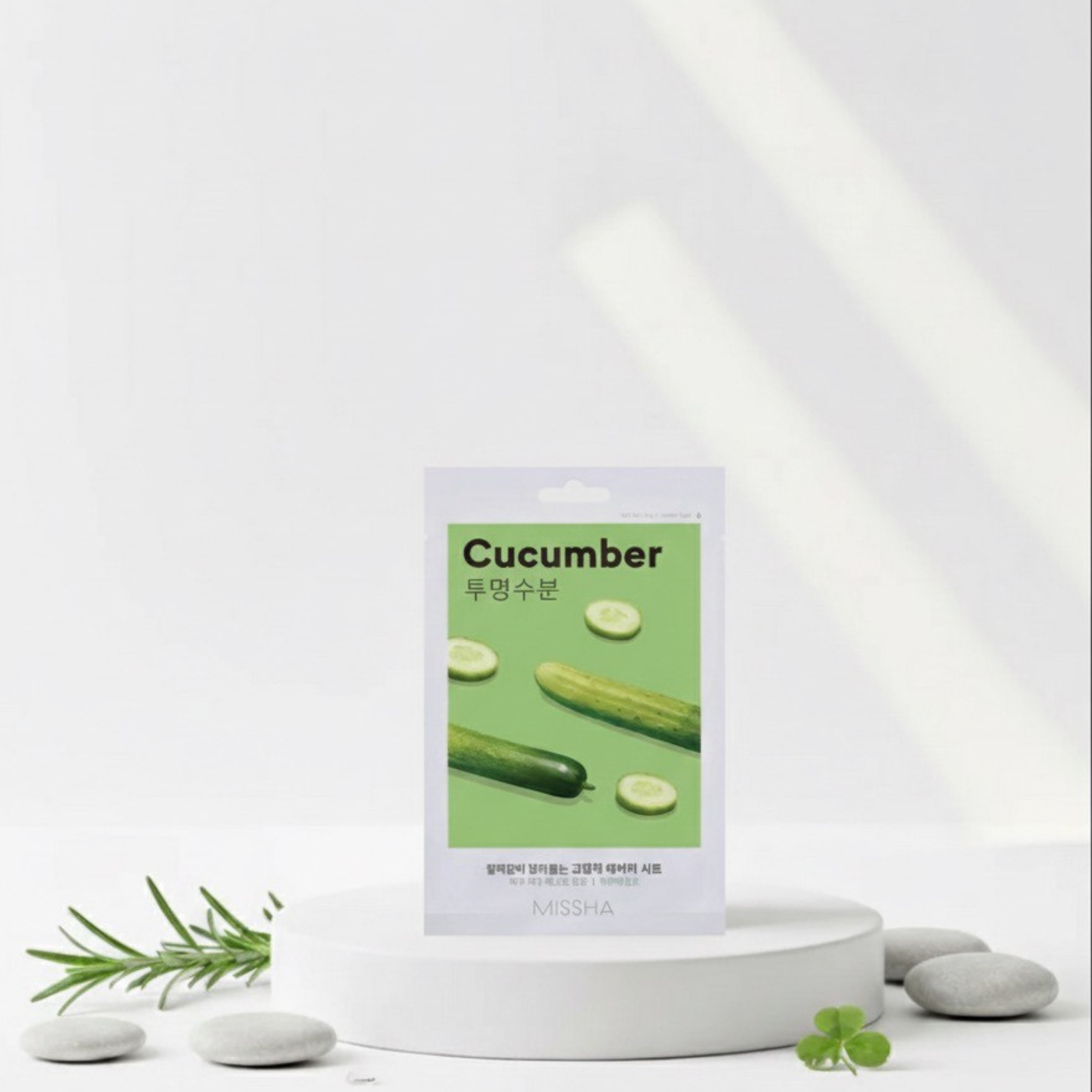 Máscara facial com extrato de pepino Airy Fit Sheet Mask Cucumber
